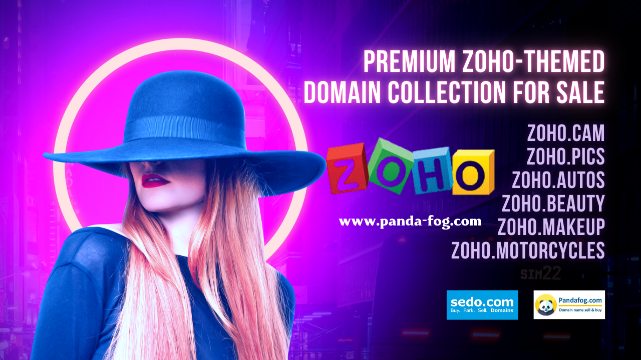 Premium Zoho-Themed Domain Collection for Sale - Read news