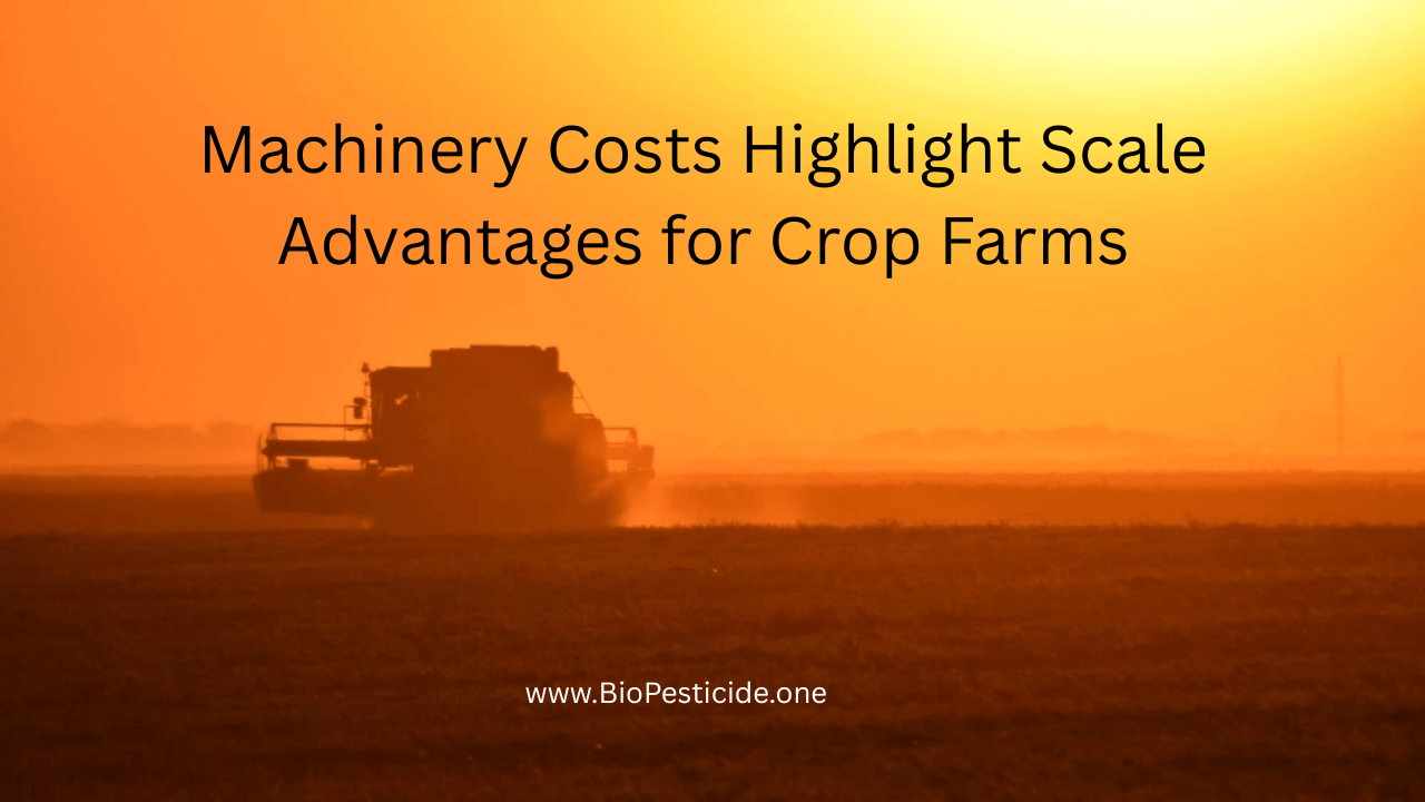 Machinery Costs Highlight Scale Advantages for Crop Farms - Read news