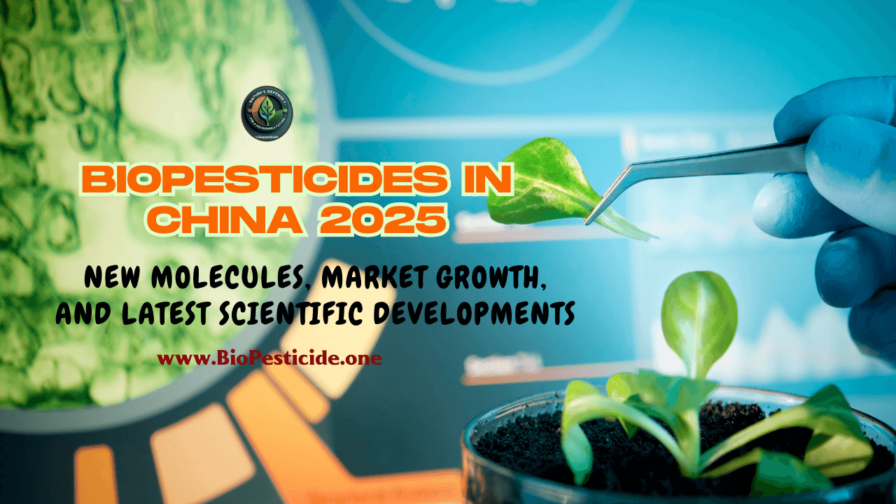 Biopesticides in China 2025: New Molecules, Market Growth, and Latest Scientific Developments - Read news